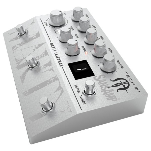 Tech 21 Marty Friedman Signature Sansamp - side view