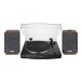 Audio Technica AT-LP3XBT Turntable & Ruark Audio MR1 MK3 Bookshelf Speaker Bundle, Walnut