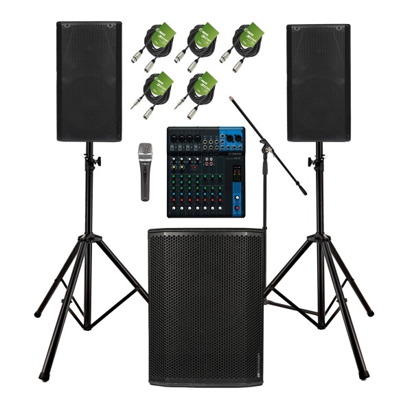 dB Technologies Opera 12 Complete PA System Bundle