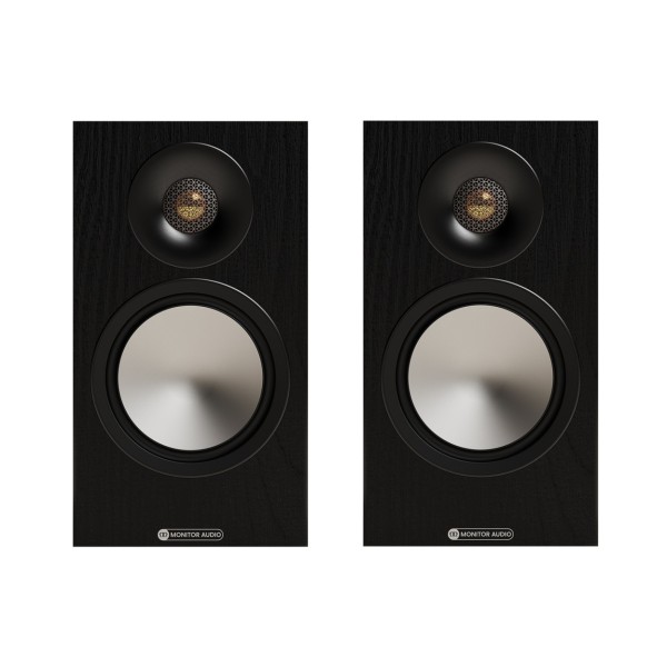 WiiM Amp Ultra, Space Grey & Monitor Audio Bronze 50 7G, Black Hi-Fi Bundle