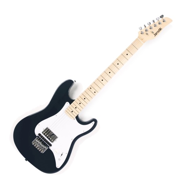 Jamstik Core MIDI Guitar, Midnight Black - Angled