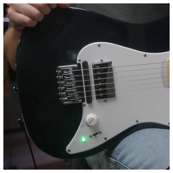 Jamstik Core MIDI Guitar, Midnight Black - Lifestyle