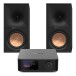WiiM Amp Ultra, Space Grey & Klipsch R-60M, Black Hi-Fi Bundle