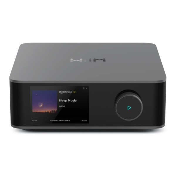 WiiM Amp Ultra, Space Grey & Klipsch R-60M, Black Hi-Fi Bundle