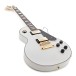 Gibson Custom Les Paul Custom, Alpine White #CS502829 - angled shot