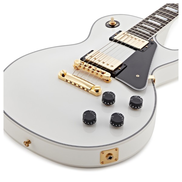 Gibson Custom Les Paul Custom, Alpine White #CS502829 - lower bout