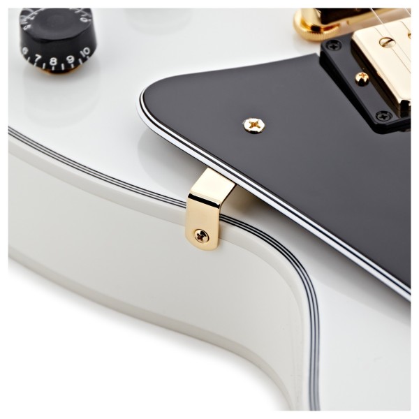 Gibson Custom Les Paul Custom, Alpine White #CS502829 - scratchplate