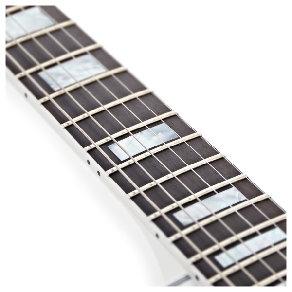Gibson Custom Les Paul Custom, Alpine White #CS502829 - fretboard