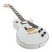 Gibson Custom Les Paul Custom, Alpine White #CS502716 - angled shot