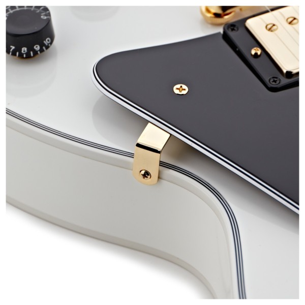 Gibson Custom Les Paul Custom, Alpine White #CS502716 - scratchplate