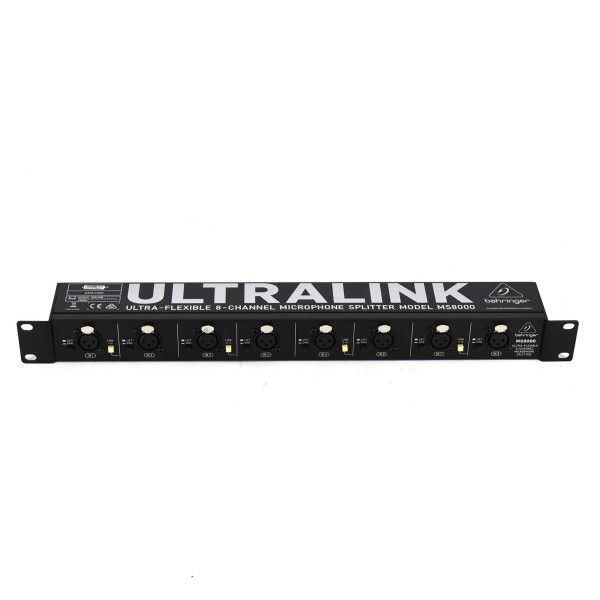 Behringer ULTRALINK MS8000 8-Channel Microphone Splitter