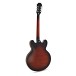 Epiphone Bonehead Riviera, Dark Tobacco Burst - back
