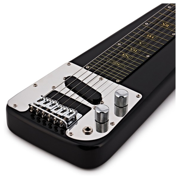 Lapsteel Guitar by Gear4music with Tonebar Slide and Finger Picks