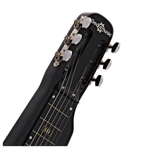 Lapsteel Guitar by Gear4music with Tonebar Slide and Finger Picks