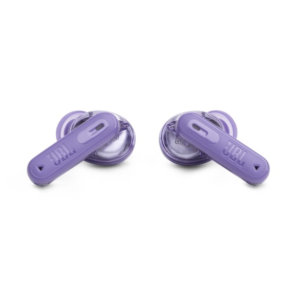 JBL Tune Beam 2 Ghost Edition Earbuds, Purple 3 