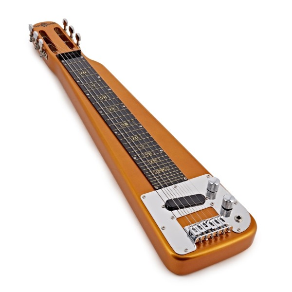 Lapsteel Guitar by Gear4music with Tonebar Slide and Finger Picks