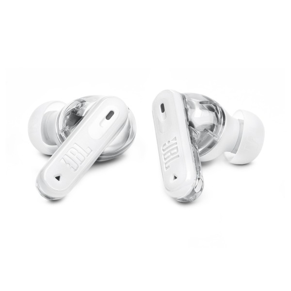 JBL Tune Beam 2 Ghost Edition Earbuds, White 4