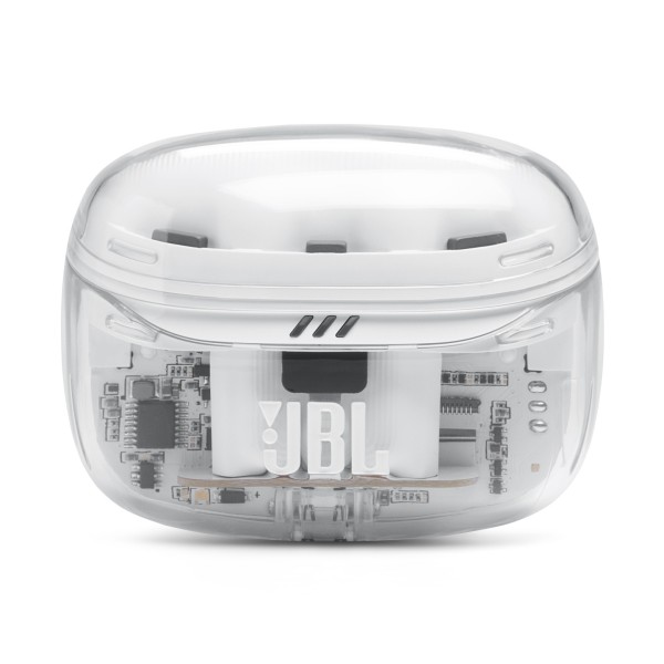 JBL Tune Beam 2 Ghost Edition Earbuds, White  6