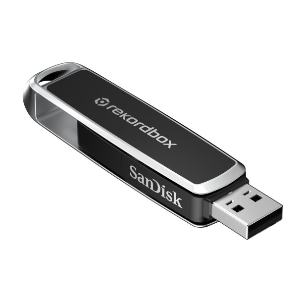 AlphaTheta SanDisk DJ Flash Drive - Angled 2