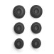 JBL Tune Beam 2 Ghost Edition Earbuds, Black 8 