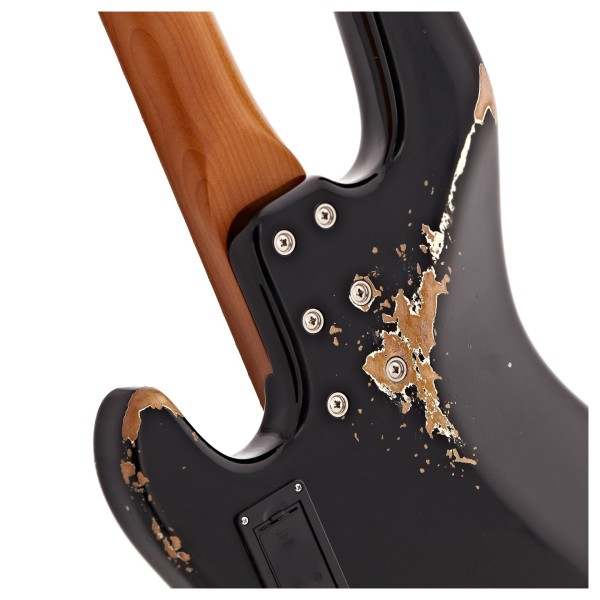 Sandberg California TT 4-String, Hardcore Aged Black - neck joint