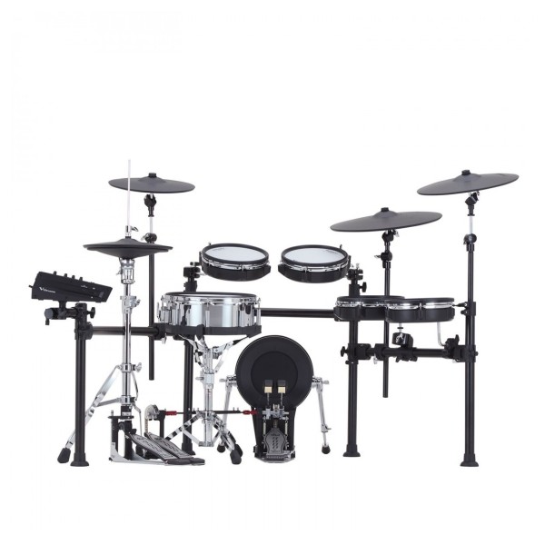 Roland TD713 V-Drums Electronic Drum Kit with DW Accessories