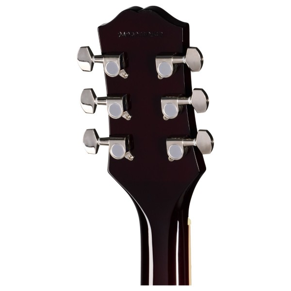 Epiphone Les Paul Tribute Plus, Vintage Sunburst - back of headstock