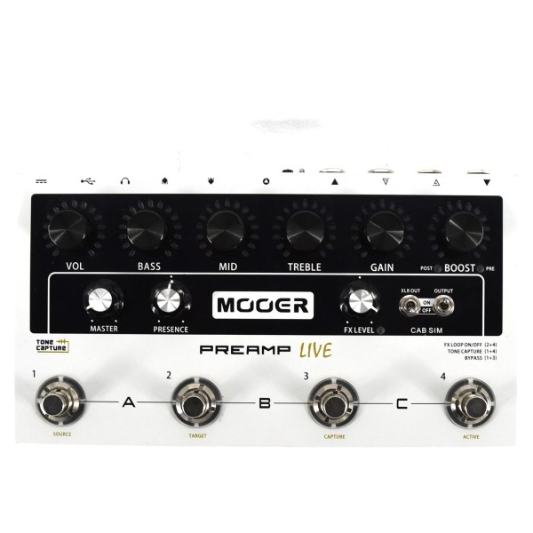 MOOER PREAMP LIVE ファームウェア最新 Mooer Preamp Live - Secondhand at Gear4music