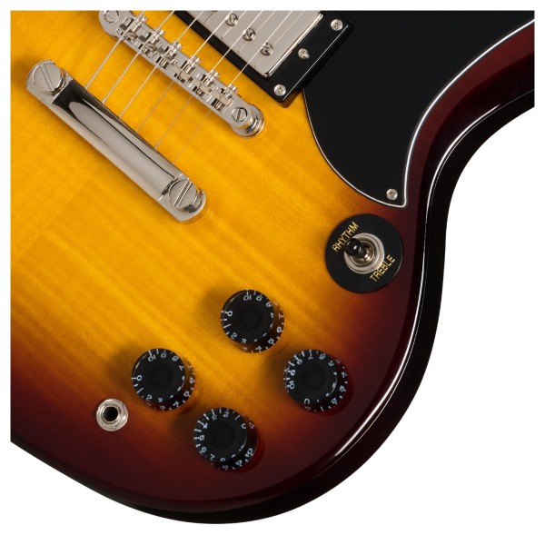 Epiphone SG Tribute Plus, Vintage Sunburst - controls
