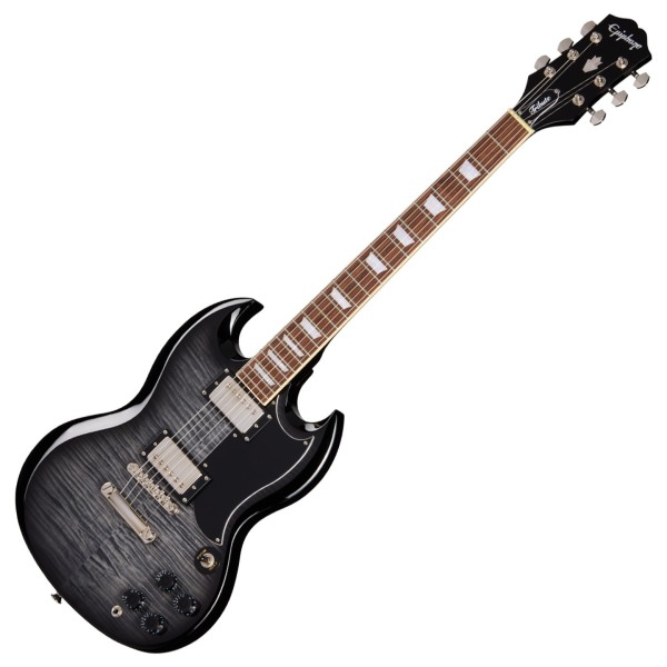 Epiphone SG Tribute Plus, Ebony Burst at Gear4music