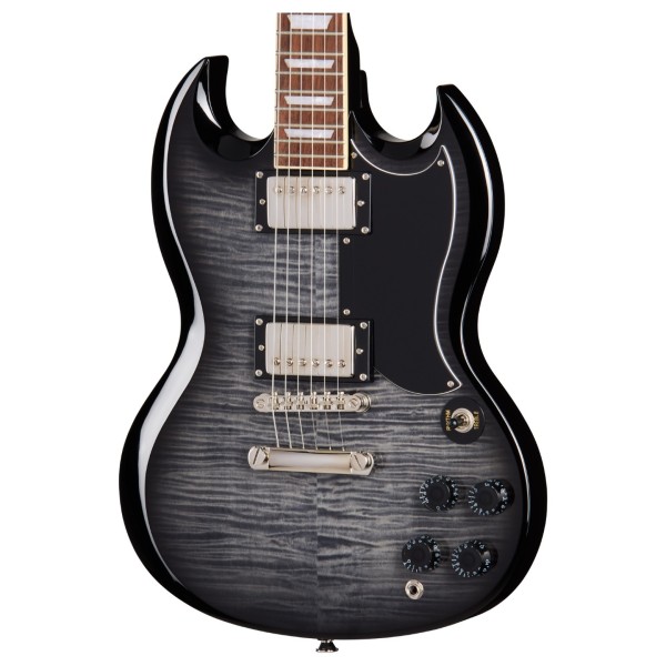 Epiphone SG Tribute Plus, Ebony Burst - body