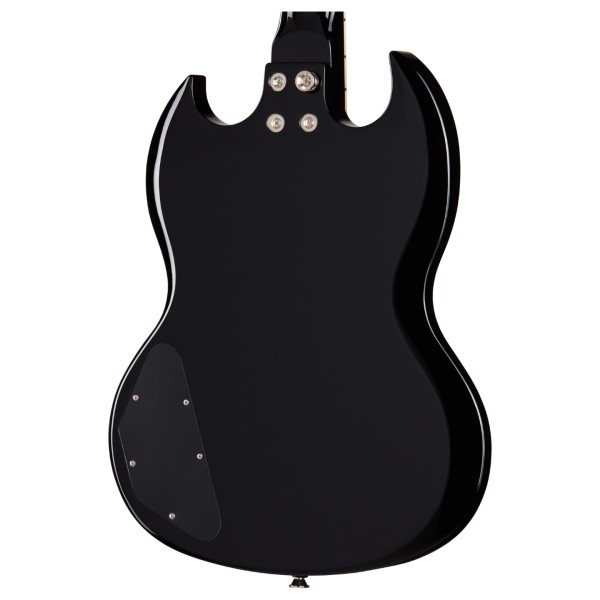 Epiphone SG Tribute Plus, Ebony Burst - back of body