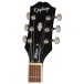 Epiphone SG Tribute Plus, Ebony Burst - headstock