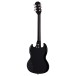Epiphone SG Tribute Plus, Ebony Burst - back