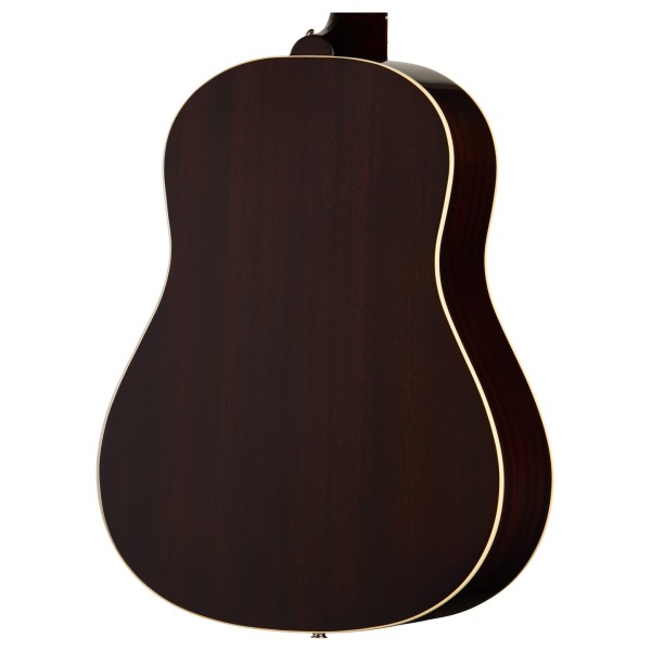 Epiphone J-45 Studio, Vintage Sunburst - back of body