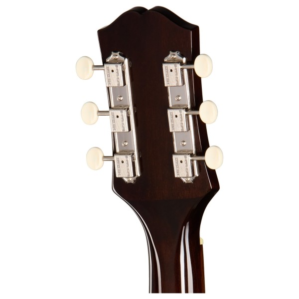Epiphone J-45 Studio, Natural - back of headstock