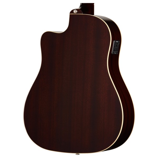 Epiphone J-45 Studio EC, Vintage Sunburst - back of body