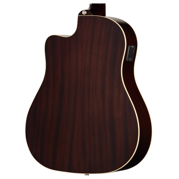 Epiphone J-45 Studio EC, Natural - back of body