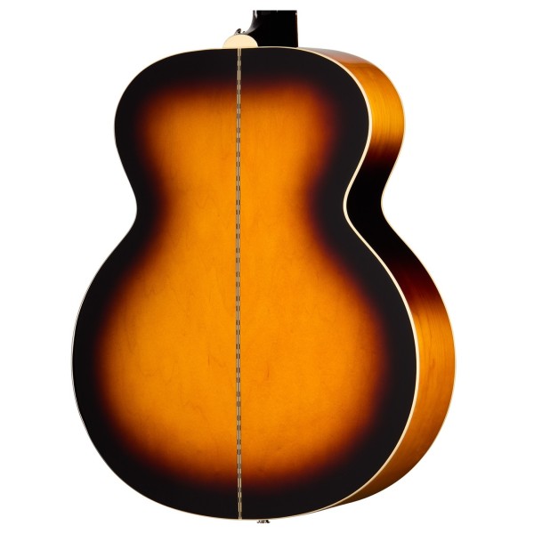 Epiphone J-200 Studio, Vintage Sunburst - back of body