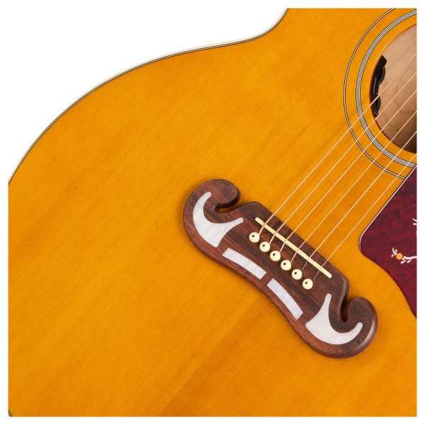 Epiphone J-200 Studio, Natural - bridge