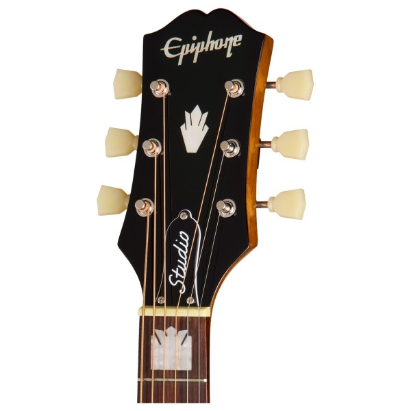 Epiphone J-200 Studio, Natural - headstock