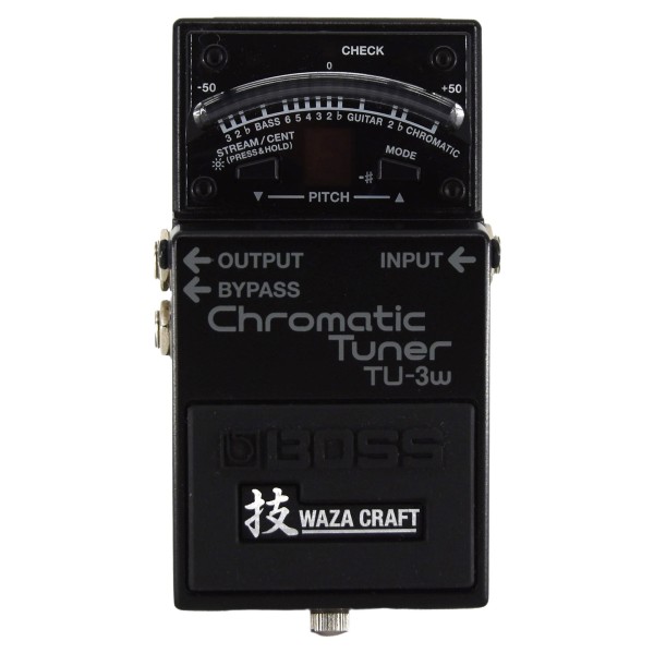 【中古】（非常に良い）BOSS / 技WAZA CRAFT TU-3W Chromatic Tuner チューナー ボス Boss TU-3W Waza Craft Chromatic Tuner - Secondhand at Gear4music