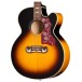 Epiphone J-200 Studio EC, Vintage Sunburst - body