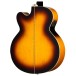 Epiphone J-200 Studio EC, Vintage Sunburst - back of body