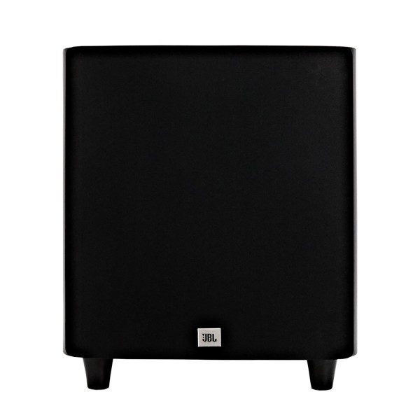JBL Studio 660P Subwoofer, Dark Wood - front with grille