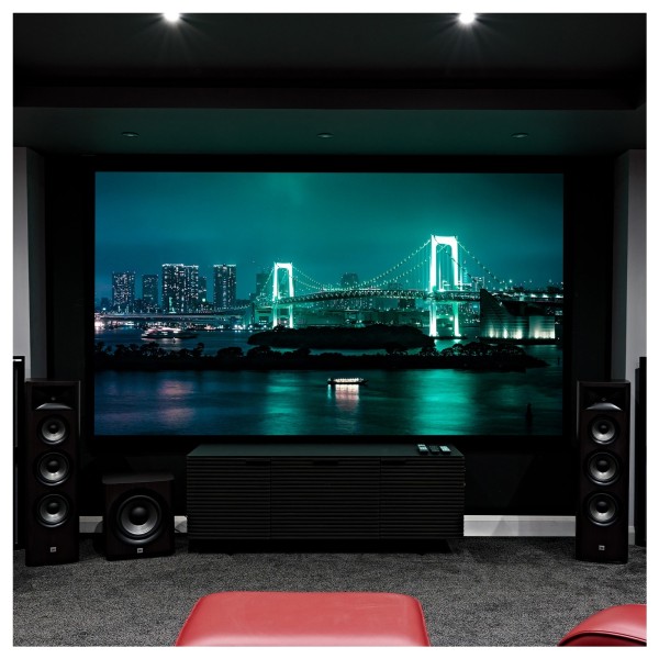 JBL Studio 660P and 698 cinema room lifestyle