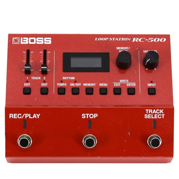 Boss RC-500 Loop Station Dual Track Looper Pedal - Secondhand at