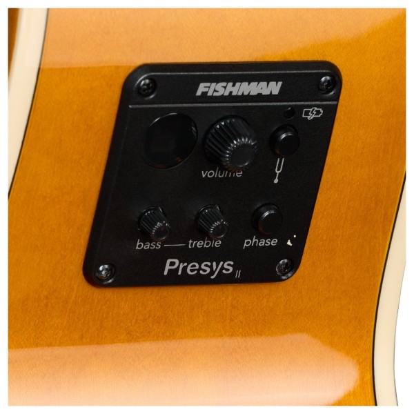 Epiphone J-200 Studio EC, Natural - preamp