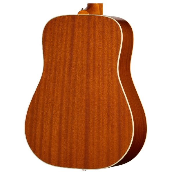 Epiphone Hummingbird Studio, Natural - back of body