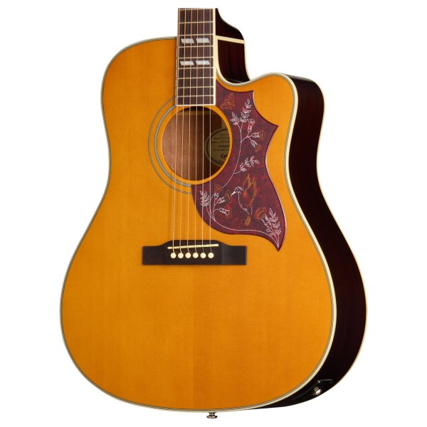 Epiphone Hummingbird Studio EC, Natural - body